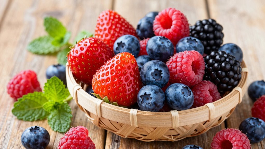 add berries to meals