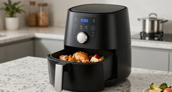 air fryer basket features