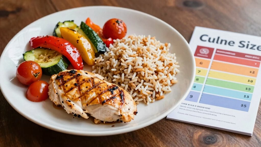 balance proteins vegetables grains