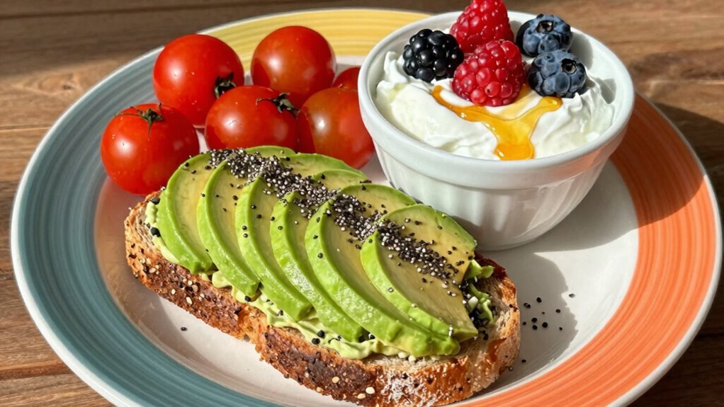 balanced nutrient rich breakfast choices