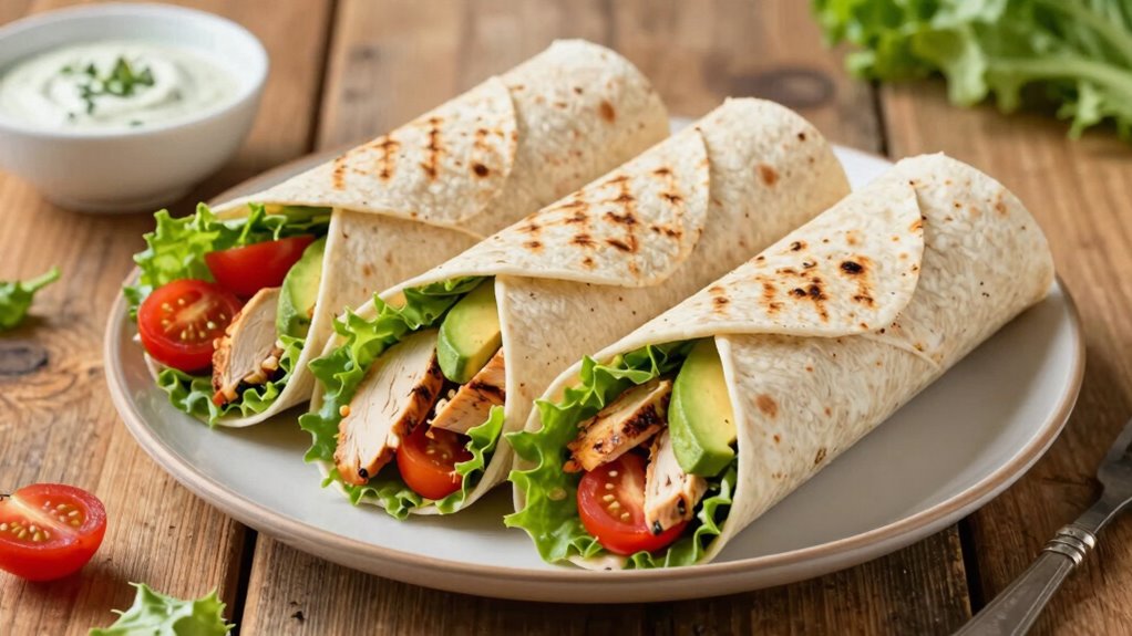 balanced nutritious wrap ideas