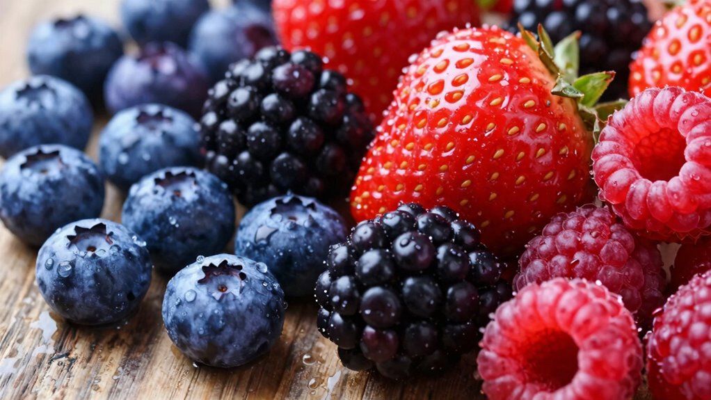 berry antioxidants improve heart health