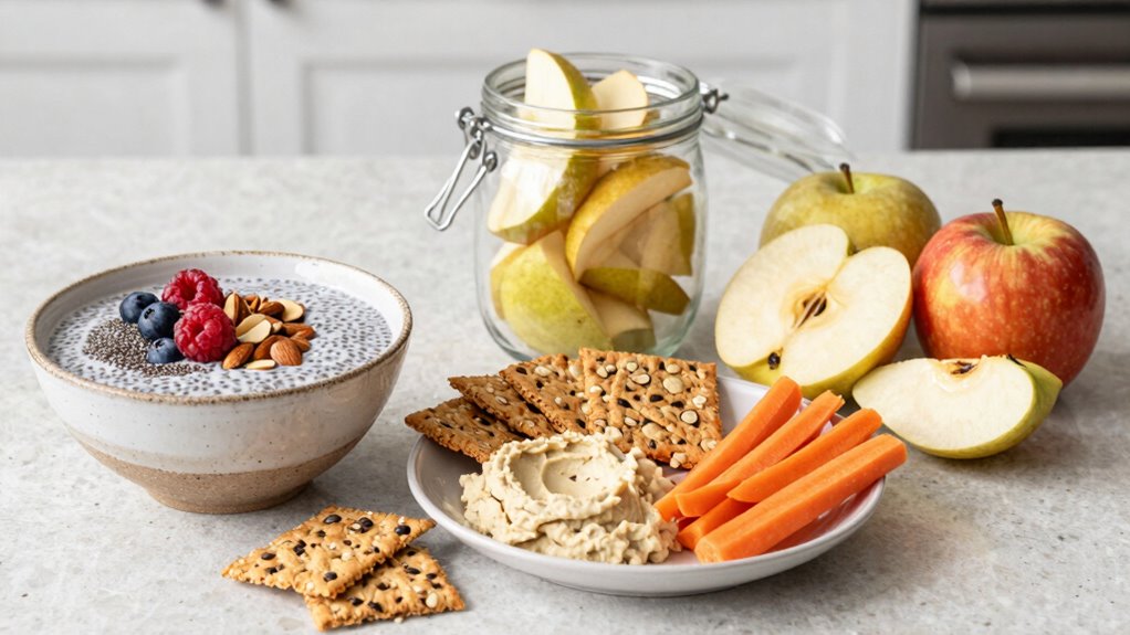 budget friendly high fiber snacks