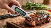 check meat temperature regularly
