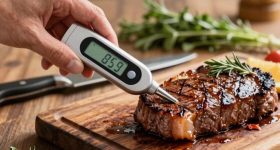 check meat temperature regularly
