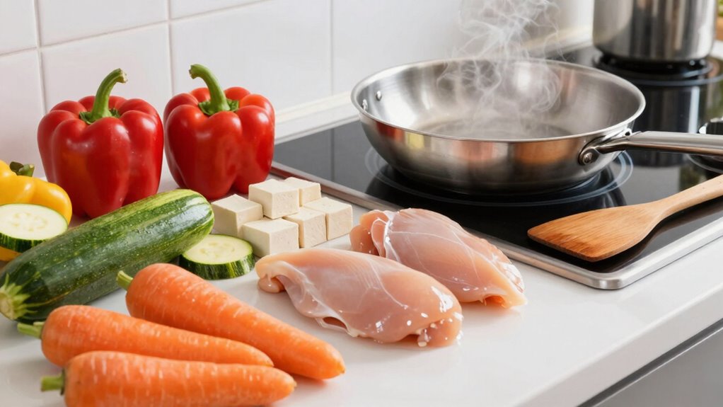 choose colorful firm ingredients