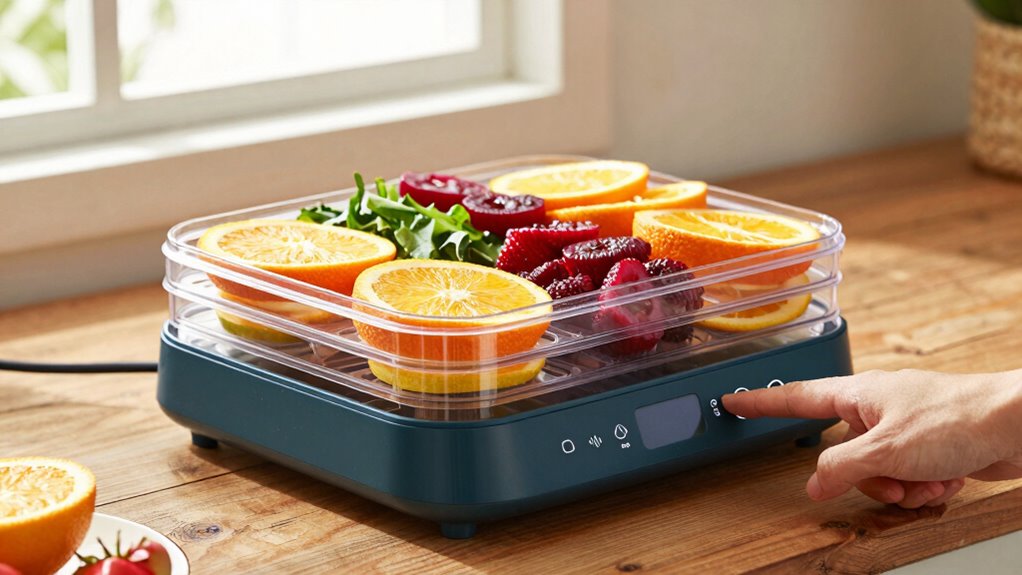 choose dehydrator with controls