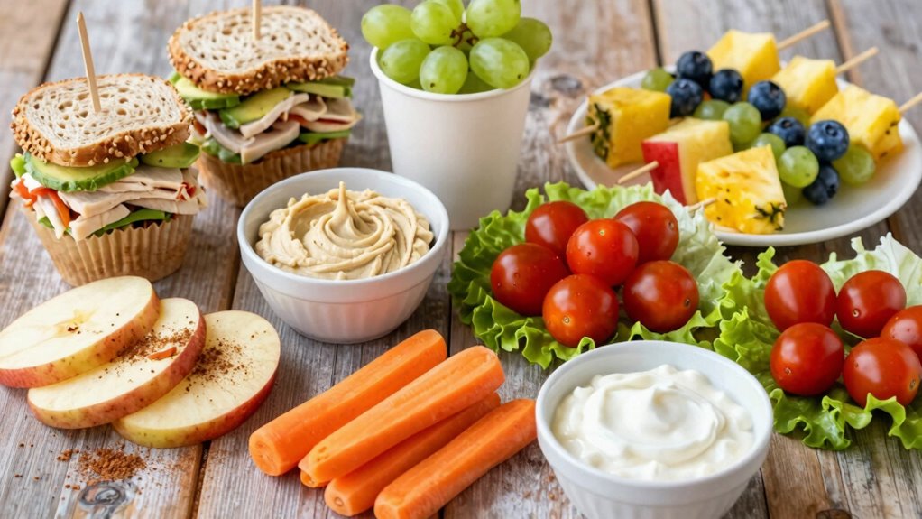 creative healthy kid snacks
