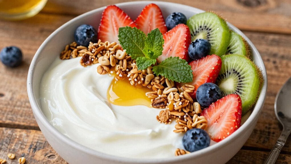 customizable healthy yogurt bowls