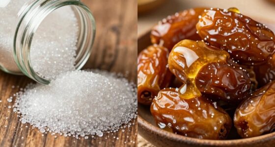 differentiating added and natural sugar