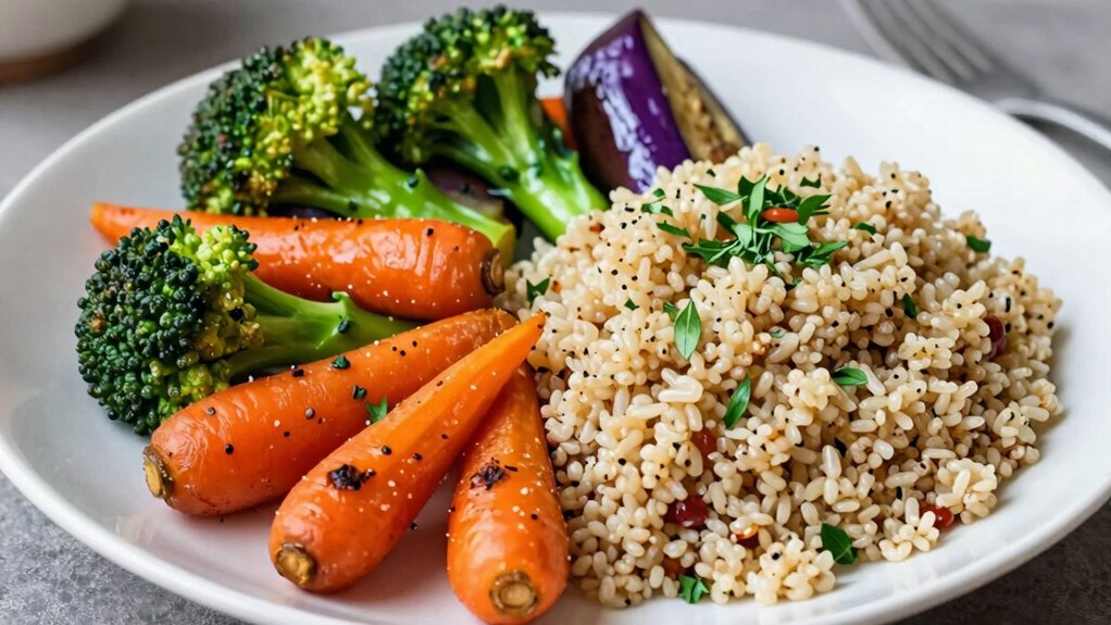 eating larger satisfying portions