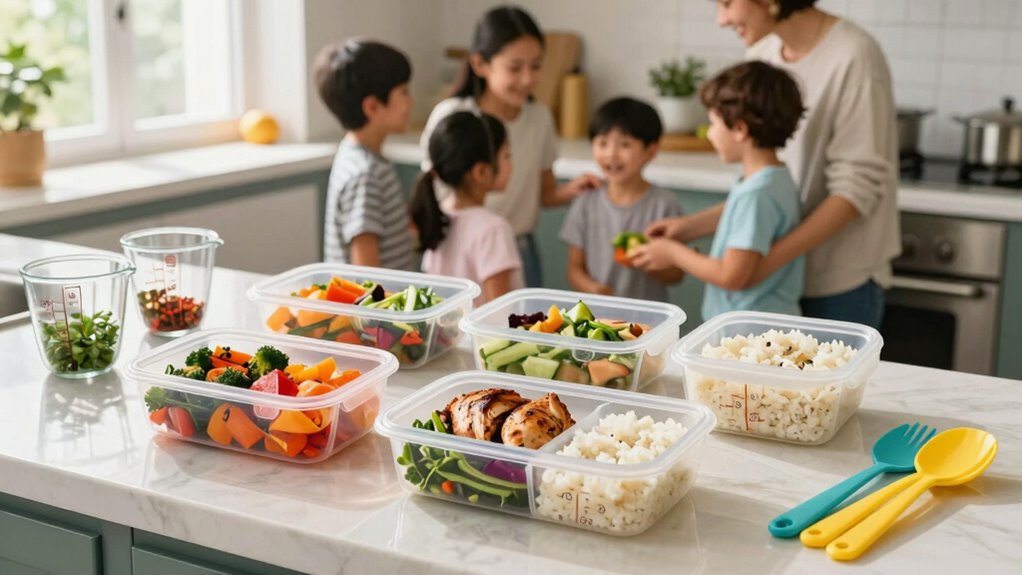 efficient family meal preparation