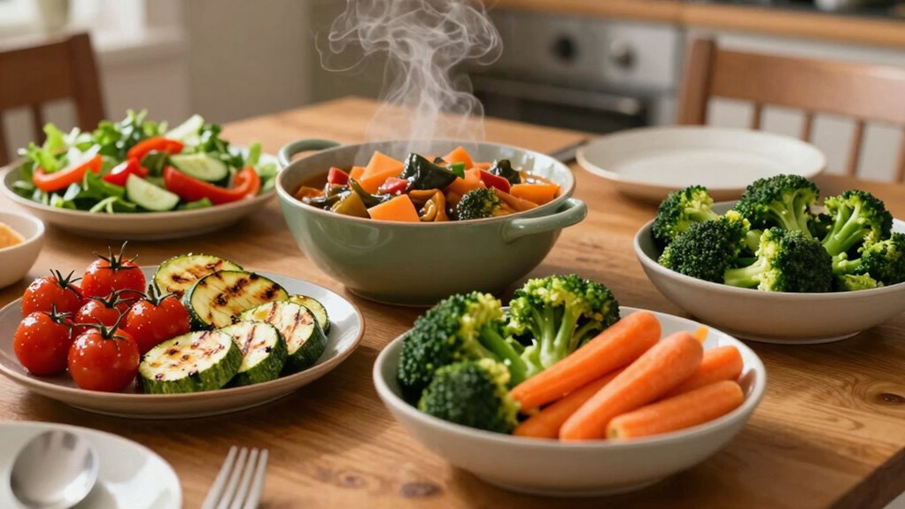 efficient flavorful vegetable preparation