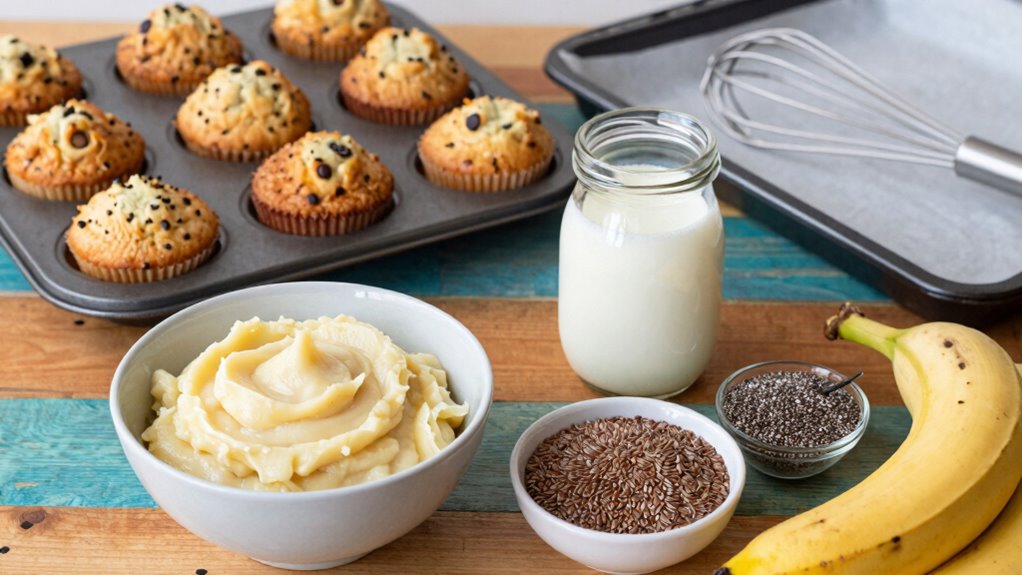 egg substitutes and baking techniques