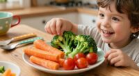 encouraging kids to try vegetables