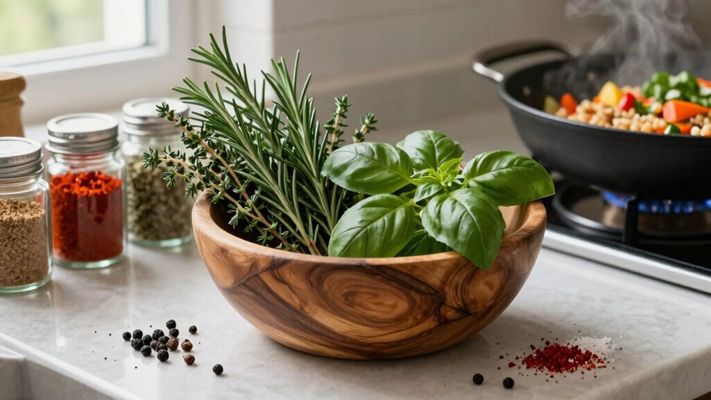 enhance flavor with herbs