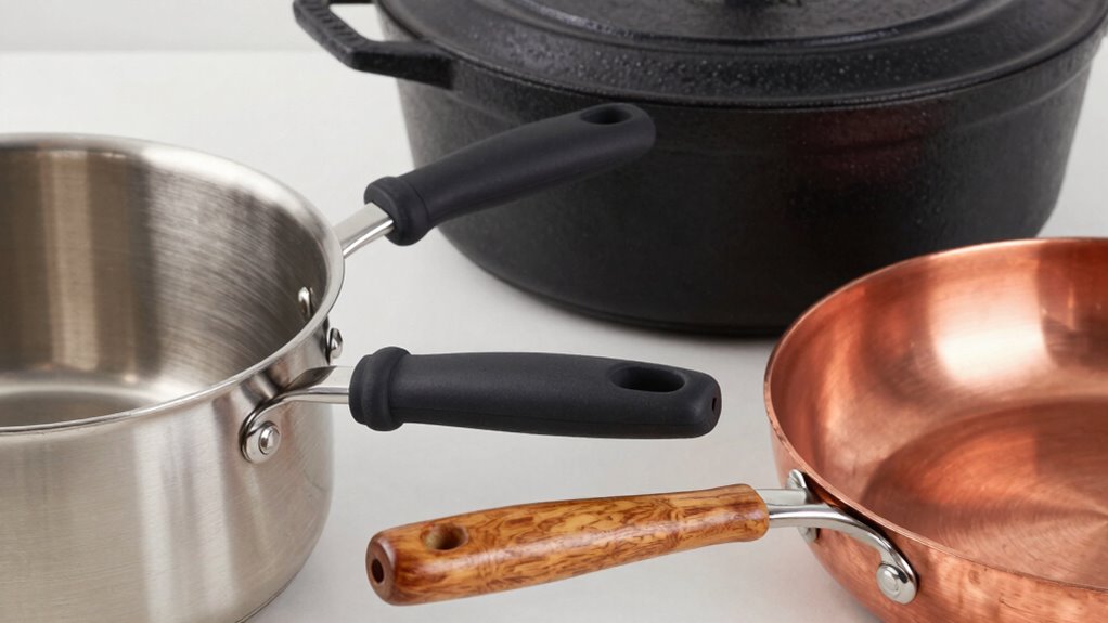 ergonomic heat resistant durable handles