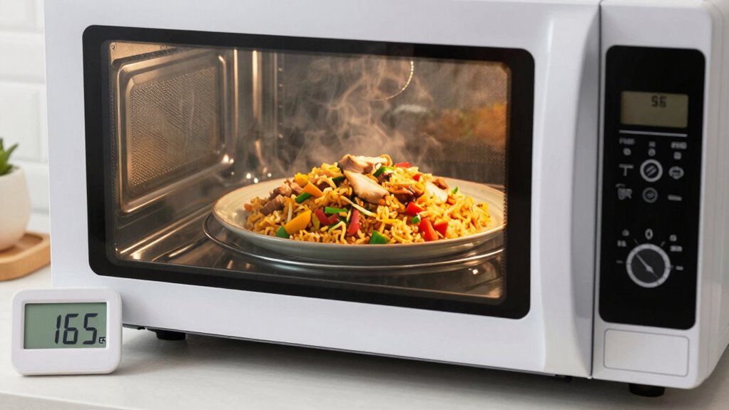 evenly reheat for safety