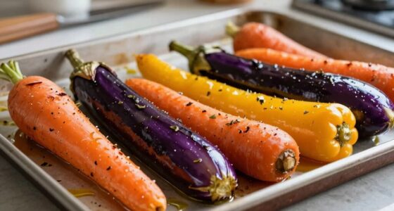 evenly roast vegetables technique