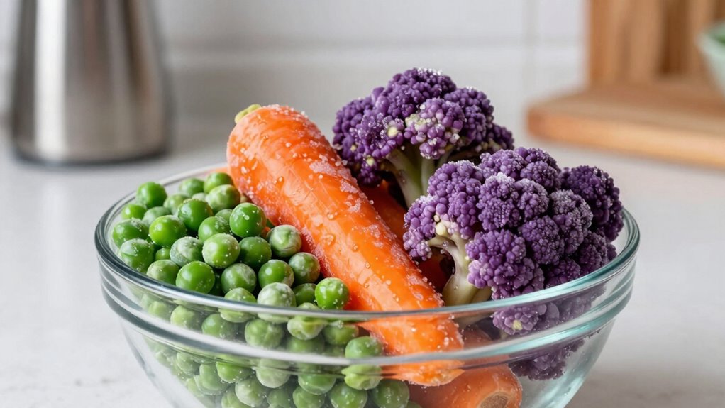 frozen vegetables save time