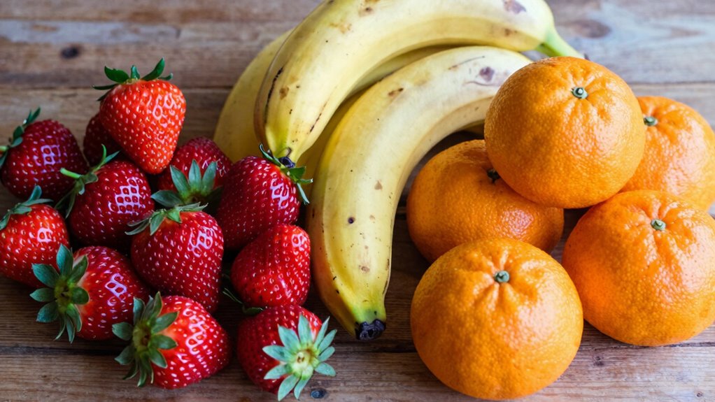 fruits ripen and spoil