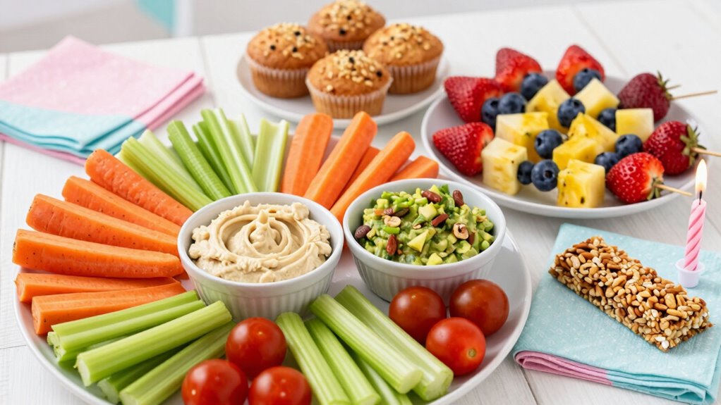 healthy birthday snack ideas