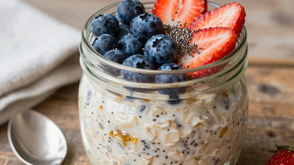 healthy easy overnight breakfast