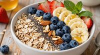 healthy high fiber breakfast options