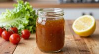 healthy low sugar homemade dressing