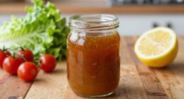 healthy low sugar homemade dressing