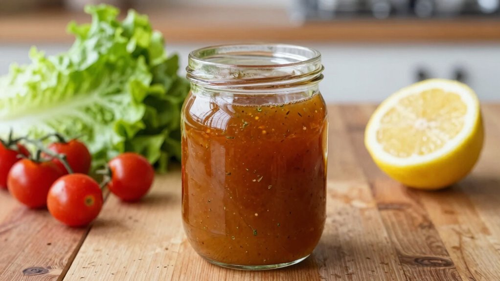 healthy low sugar homemade dressing