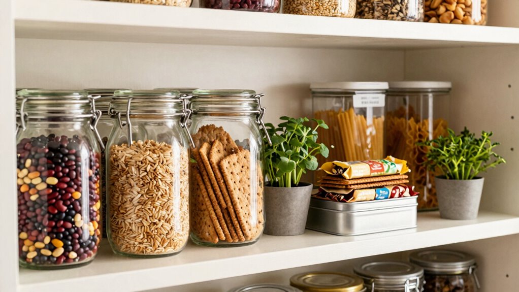healthy organized pantry essentials