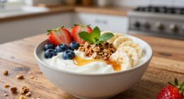 hearty satisfying yogurt bowls