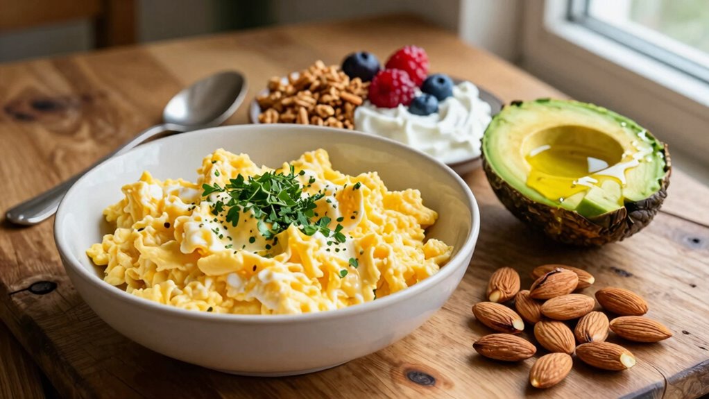 high protein breakfast foods