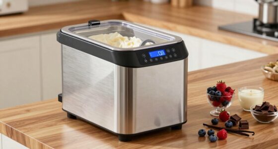 ice cream maker features