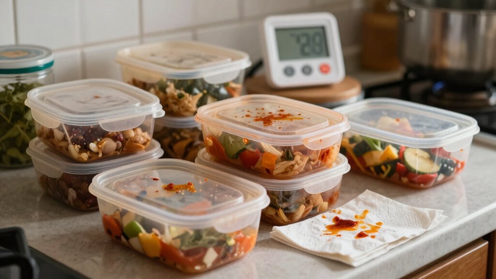 improper storage and reheating