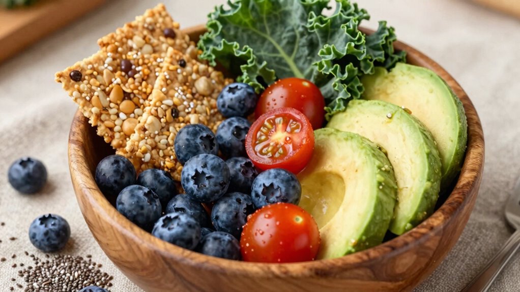 incorporate fiber rich foods regularly