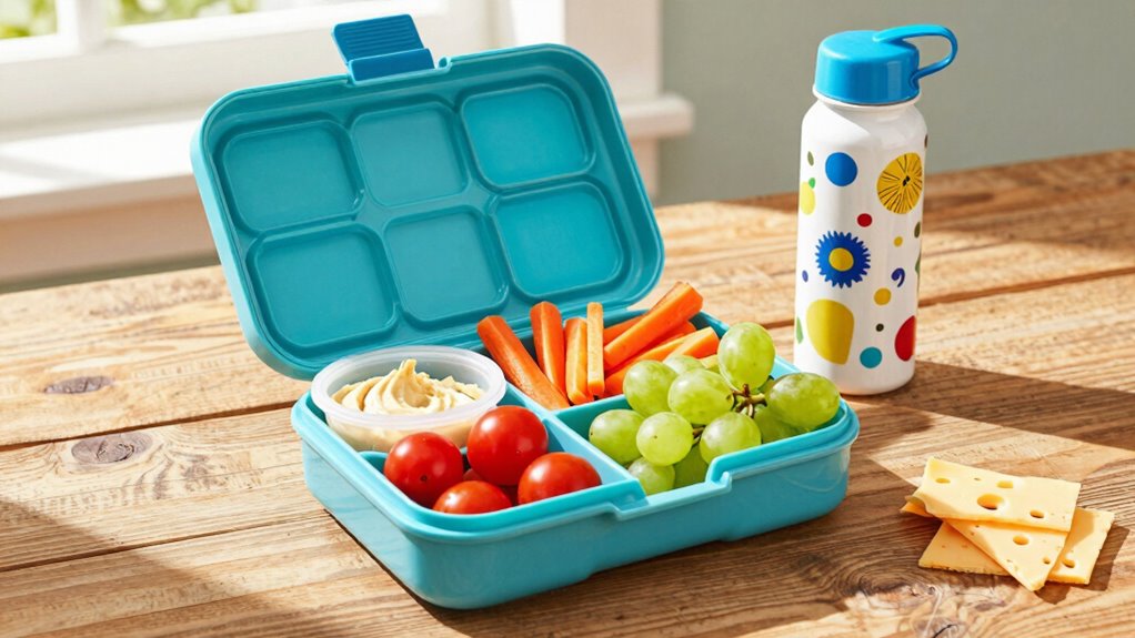 kids learn healthy lunch choices