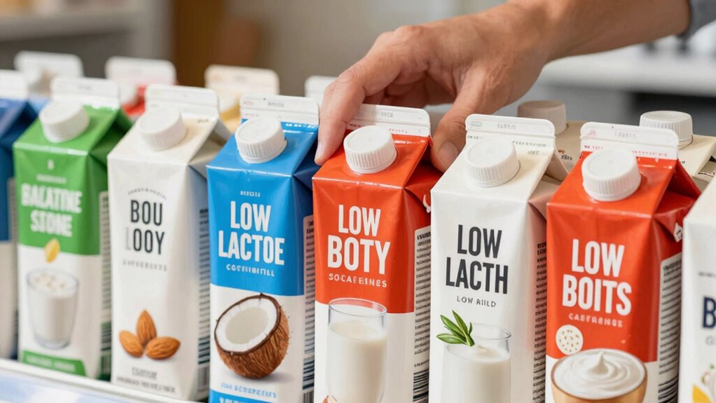 low lactose dairy alternatives