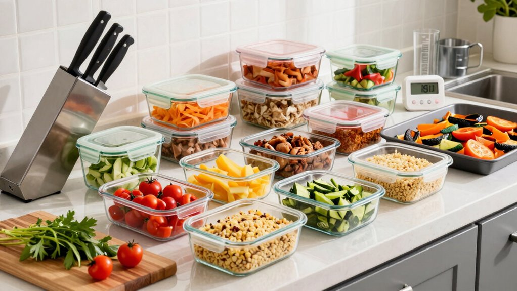 meal prep organization and storage
