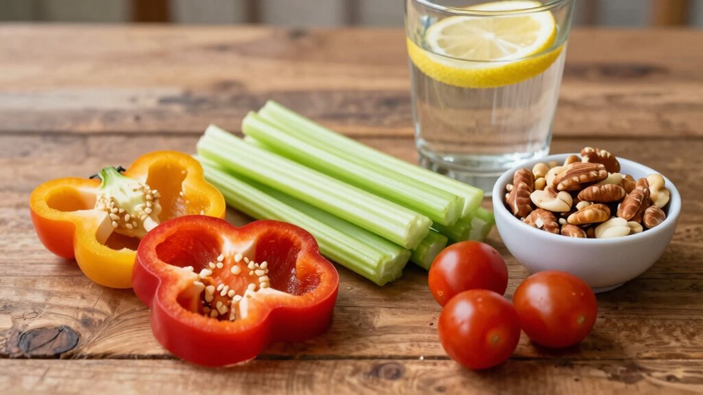 mindful timed balanced snacking