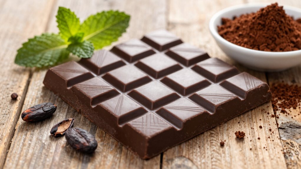 moderate high cacao dark chocolate