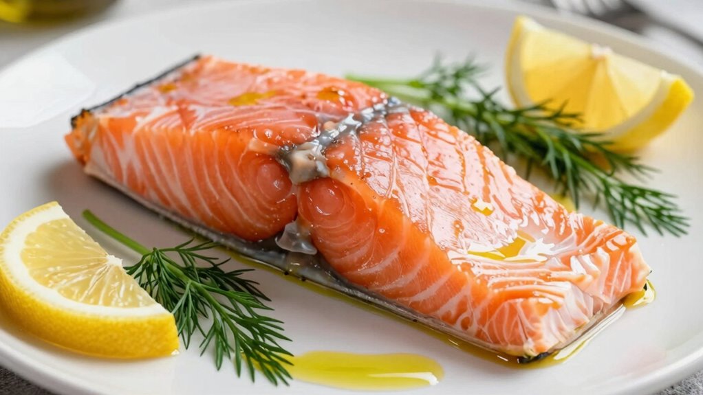 moist tender baked salmon