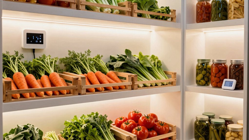 optimal vegetable storage conditions