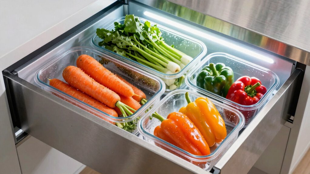 optimal vegetable storage temperatures