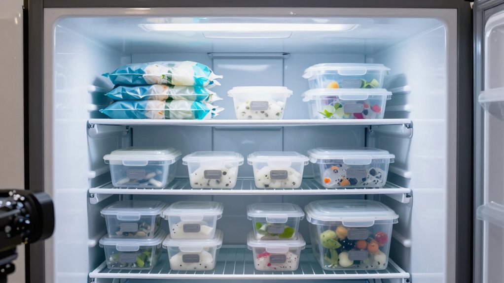 optimize freezer storage efficiency