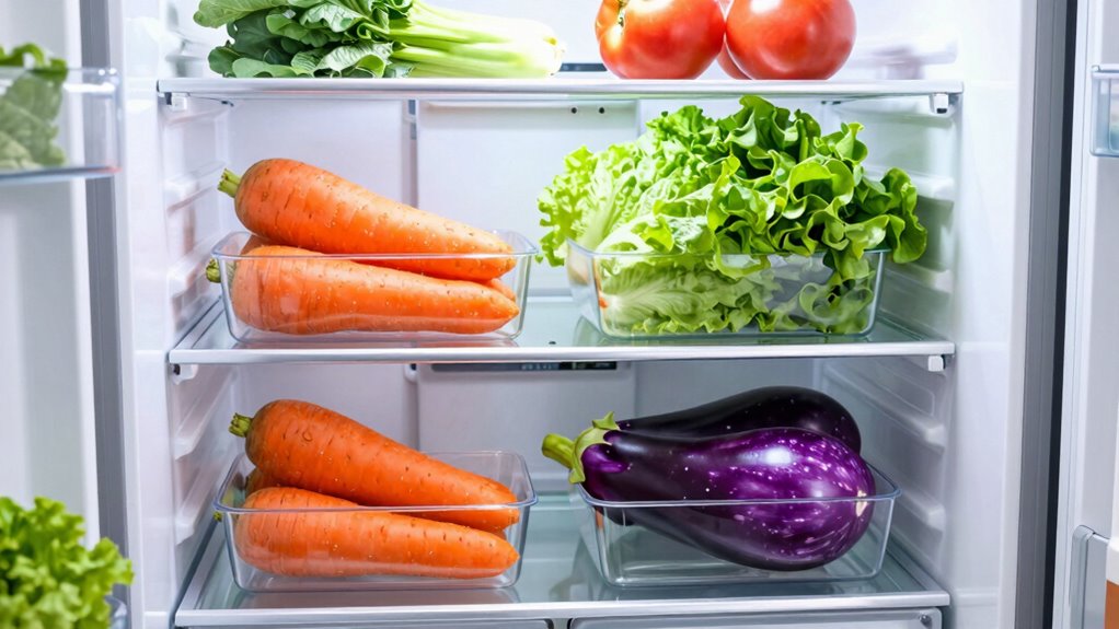 organize vegetables for freshness