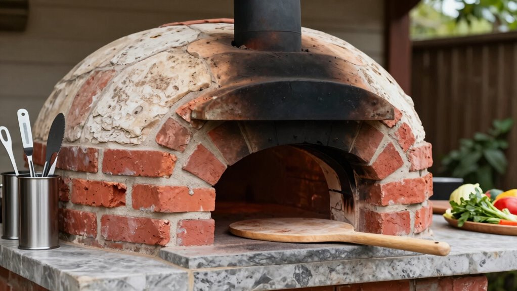 outdoor pizza oven features