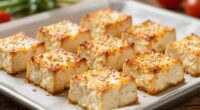 oven baked crispy tofu