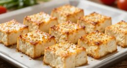 oven baked crispy tofu